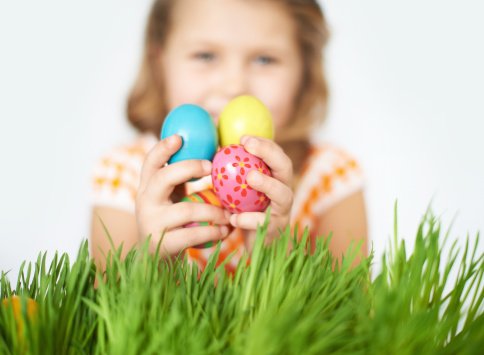 La Mesa de Snacks para Pascua para los Niños