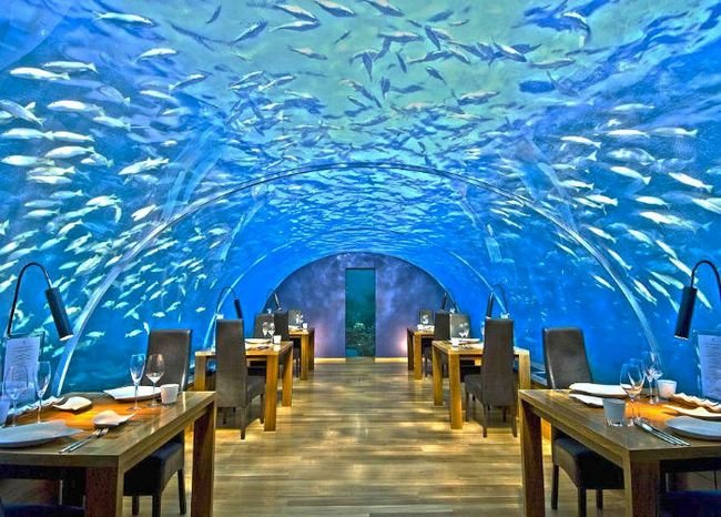 Ithaa Undersea Restaurant (Maldivas)