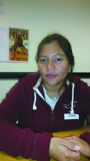 Roxana y su hija cruzaron la frontera en marzo.