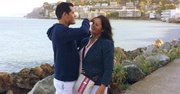 José Olivas con su mamá, Luz, el pasado agosto en Sausalito, CA.