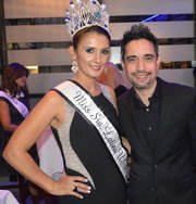 JR y la última reina de Miss Señora latina 2014