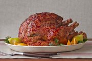 Pavo glaseado a la Jamaica