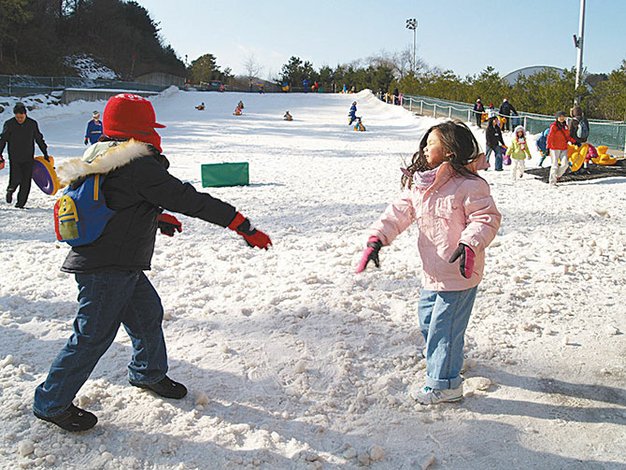 Nieve en Round Rock