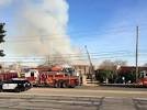 Incendio en edificio ubicado en Cameron Road al norte de Austin