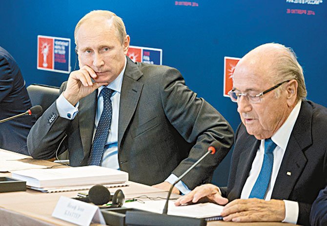 Putin ofrece  garantías a Blatter