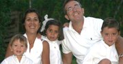 De izda a derecha; Nicolás De la Hoz, Natalia Pérez-Traverso, , Marieta De la Hoz, Joaquín De la Hoz y Joaquín De la Hoz junior “Pete” en California, al sur de Maryland.