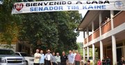 "I had a special opportunity to visit the Instituto Técnico Loyola, where I taught welding and carpentry 35 years ago. I was humbled by the warm welcome I received from former Jesuit colleagues and more than 300 current students and teachers. I enjoyed a tour of the expanded campus and spoke to a school-wide assembly, reflecting on my time in Honduras." —Senator Tim Kaine