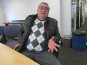 Elías Polío durante una reciente visita a la redacción de El Tiempo Latino en Washington, DC.