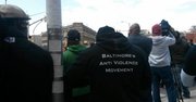 Tensión en Baltimore, el martes 28 de abril.