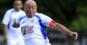 El veterano ex futbolista salvadoreño Napoleón Maltez, quien falleció jugando para su equipo Los Gloriosos en la Liga Boliviana, el sábado 9 de mayo de 2015 en la cancha de la Wakefield, H.S.