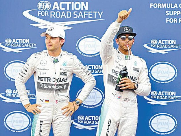 La rara victoria de Nico Rosberg