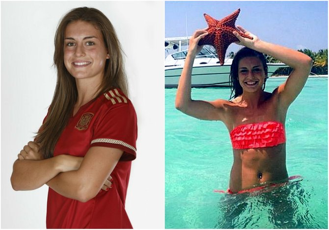 ESPAÑA: Alexia Putellas, 21 años - Mediocampista