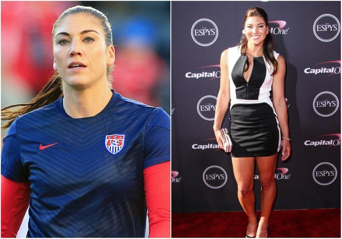 ESTADOS UNIDOS: Hope Solo, 33 años - Arquera