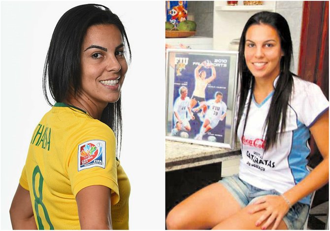 BRASIL: Thaisa, 26 años - Mediocampista