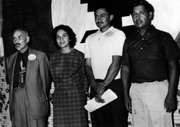 HISTORIA. Dolores Huerta en una convención del sindicato en 1962.