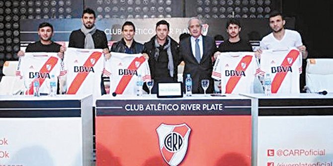 River presentó a  sus refuerzos