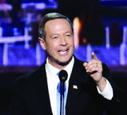 En su detallada agenda migratoria, el exgobernador de Maryland, Martin O'Malley (D) permite no sólo la legalización de los indocumentados sino que les da acceso al cuidado de salud.