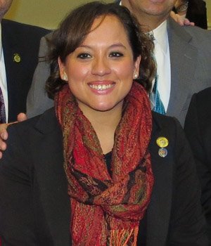 POLÍTICA. A los 27 años Maricé Morales se convirtió en delegada estatal de Maryland.