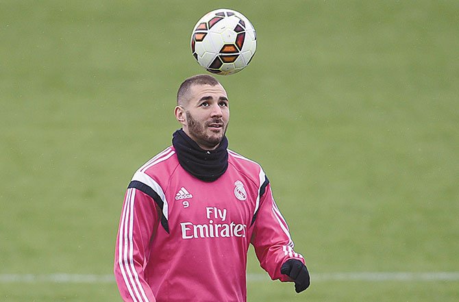 Benzema se recupera