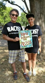 The Performance "Today I Claim My Racism", Sept. 5, 2015 in Washington, DC.