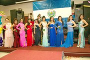 Las candidatas al reinado del Carnaval de San Miguel en el área metropolitana de Washington.