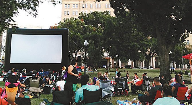 Cine en el parque