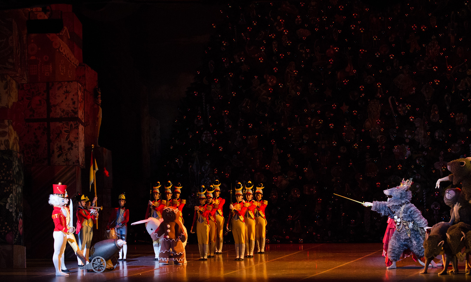 Presentación de El cascanueces del Ballet de Boston