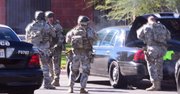 Despliegue de fuerzas especiales en el tiroteo de San Bernardino (California, que dejó al menos 14 fallecidos, el 2 de diciembre de 2015.