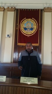 Concejal Leo Robinson, Presidente del Concejo Municipal
