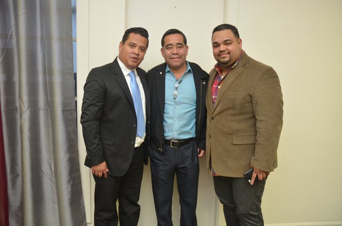 Marvin Merida, Enio López, José Gabriel Cabrera.