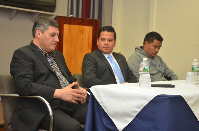 Leonel Pazos, Marvin Merida, Gonzalo Romero Paz "Chalo" 