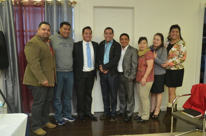 José Gabriel Cabrera, Gonzalo Romero Paz "Chalo", Marvin Merida, Enio López, Juan González, Thelma Velasques, Debora Merida y Michelle Guzman.