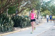 ATLETA. Gina Saraceni es una maratonista venezolana que sufrió muchas dolencias en el Maratón de Boston 2013. Hizo un gran esfuerzo por alcanzar la meta y cuando casi lo lograba explotaron las bombas y detuvieron la carrera.