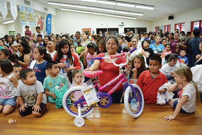 Los niños fueron los  protagonistas 