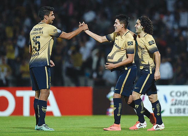 Pumas avanza  en la Libertadores