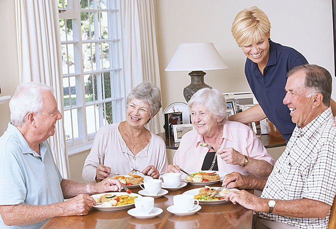 Alimentación sana  en la tercera edad