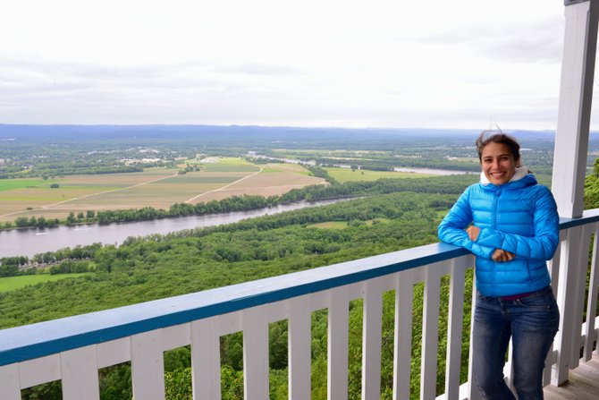 Vista del Río CT desde Mt Holyoke Summit House