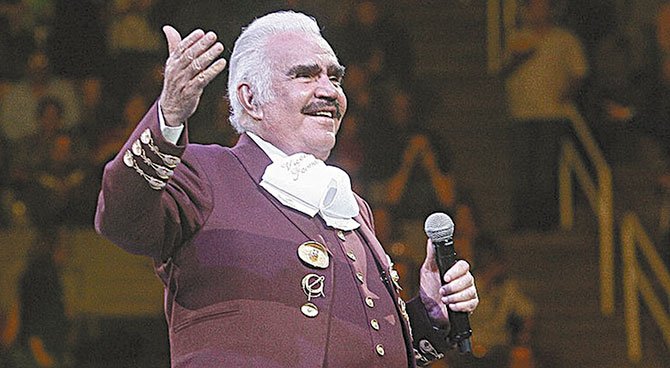 Vicente Fernández publicará disco de  su despedida 