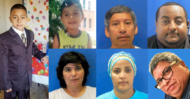Víctimas del incendio: Deibi Jiménez Morales (8 años), Fernando Josué Fernandez Orellana (3 años), Augusto Jiménez, Aseged Mekonen, Maria Auxiliadora Castellón Martinez, Saeda Ibrahim y Saúl Paniagua