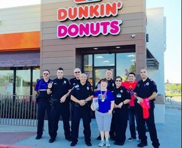 La policía de Austin estará recaudando fondos en Dunkin’ Donuts el 9 de septiembre para los atletas de SOTX