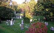 Foto de un cementerio