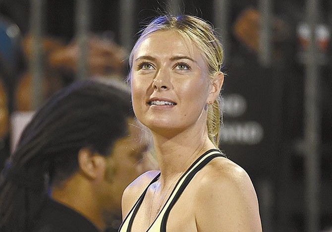 Sharapova volverá a ser embajadora de la ONU