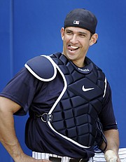BORICUA. El ex receptor puertorriqueño de los Yankees de Nueva York, Jorge Posada.