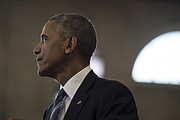 El Presidente Barack Obama en la escuela secundaria Benjamín Banneker en Washington, D.C.