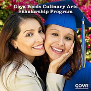 El Programa de Becas Goya de Artes Culinarias está disponible de forma competitiva a estudiantes que ingresaran a una institución acreditada de los EEUU para cursar una carrera de dos o cuatro años en el campo de las Artes Culinarias y/o Ciencias Alimenticias.