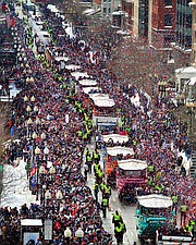 Desfile de los Patriots en 2015