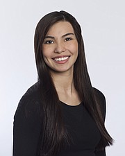 ARTISTA. La patinadora mexicana Laura Chávez.