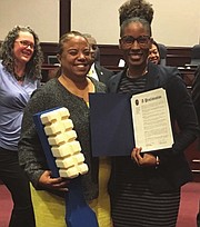 DOS. Deni Taveras, de Prince George's y Jonelle Grant Anamelechi.