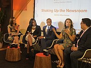 LA PRENSA. Los panelistas exponen sus puntos de vista durante el evento organizado por Voto Latino. 