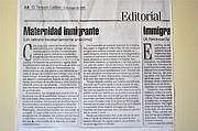 EDITORIAL. Comentario de El Tiempo Latino en su edición del 9 de mayo de 1997.